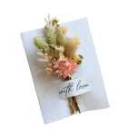 'With Love' Seed Paper Greeting Card