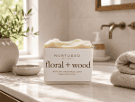 Nurtured Artisan Floral Wood Soap