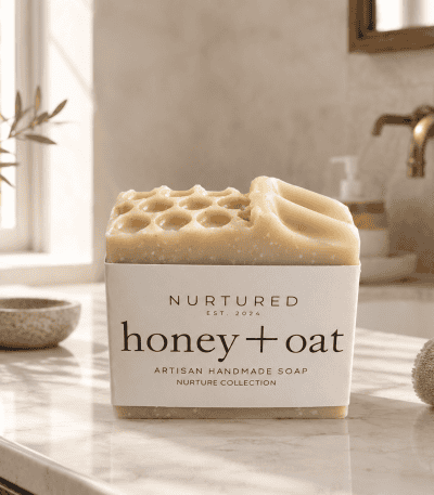 Nurtured Honey and Oat Artisan Soap